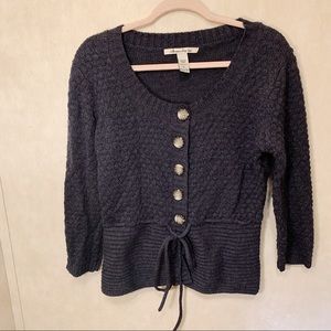 🇺🇸American Rag Grey Cardigan. Size L.